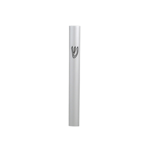 Aluminum Gray Matte Outdoor Mezuzah Case
