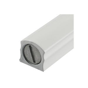 Aluminum Gray Matte Outdoor Mezuzah Case
