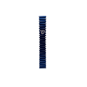 Blue Premium Aluminum Outdoor Mezuzah