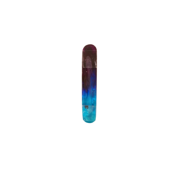 Sheinberg Purple Cyan Jewel Mezuzah
