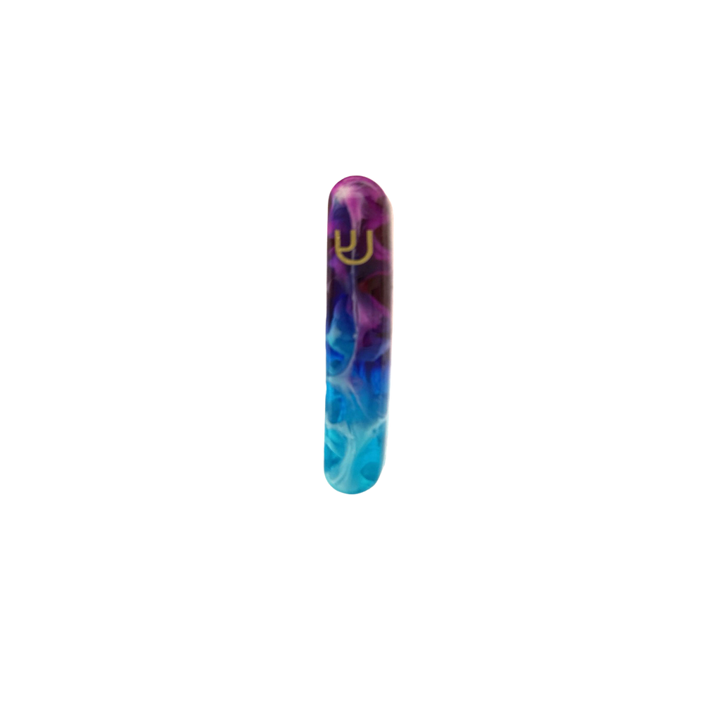 Sheinberg Purple Cyan Jewel Mezuzah
