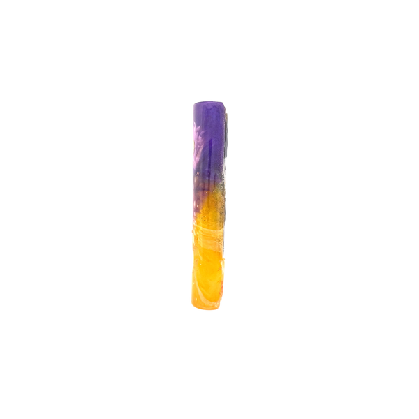 Sheinberg Purple-Gold Radiance Mezuzah