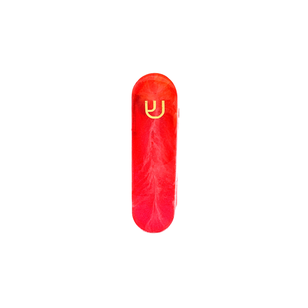 Sheinberg Red Fat Mezuzah