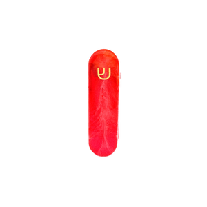 Sheinberg Red Fat Mezuzah