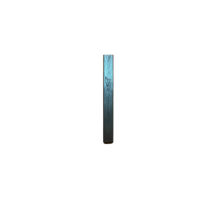 Silver Aluminum Indoor Outdoor Mezuzah