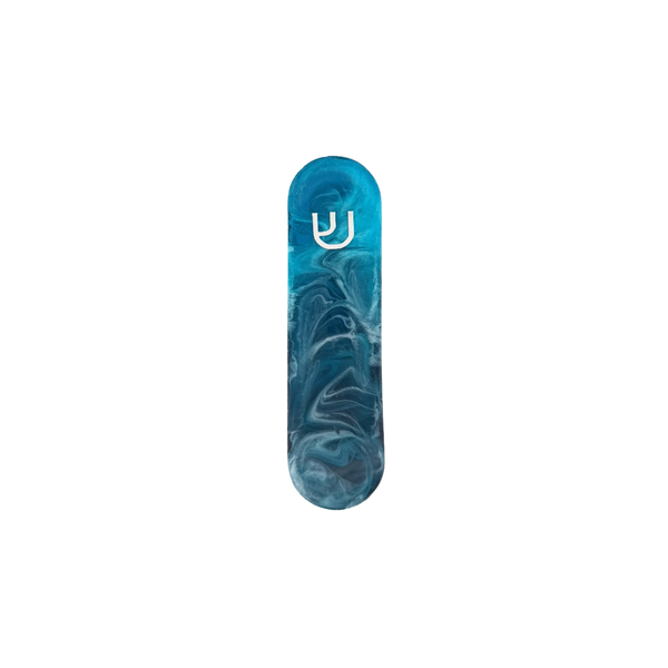 Sheinberg Blue Fat Mezuzah