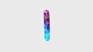 Purple Cyan Mezuzah Video Rotation