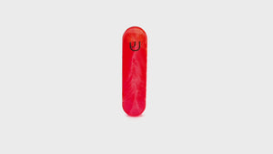 Sheinberg Red Fat Mezuzah